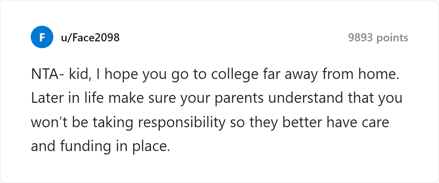 Reddit Comment
