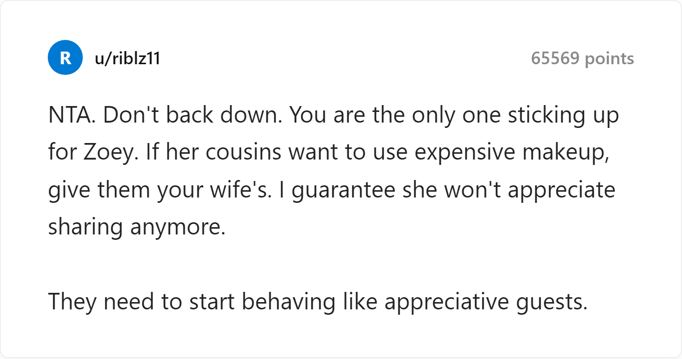 Reddit Comment