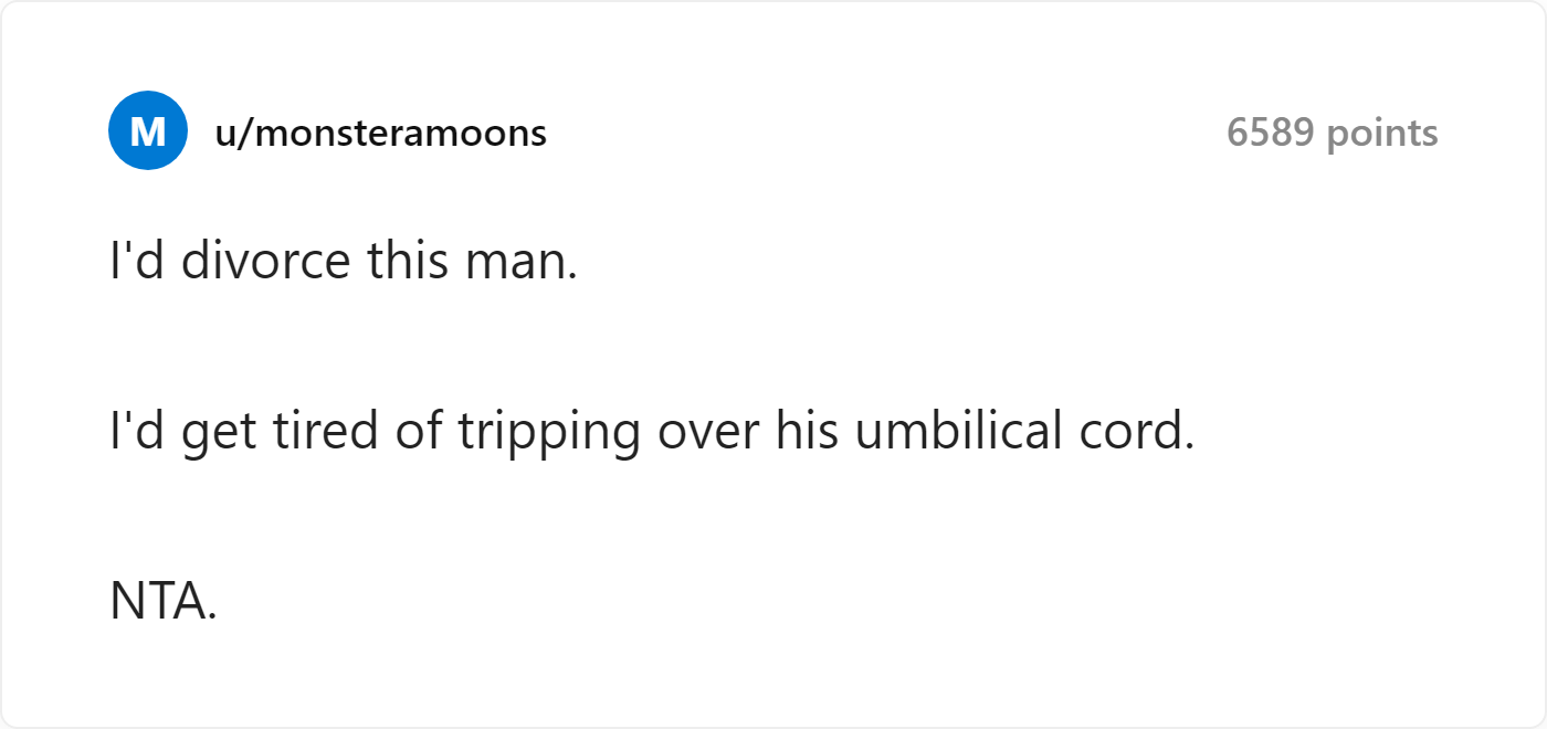 Reddit Comment