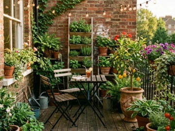 container gardening ideas small patios