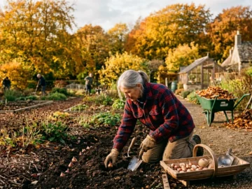 fall gardening tasks before winter