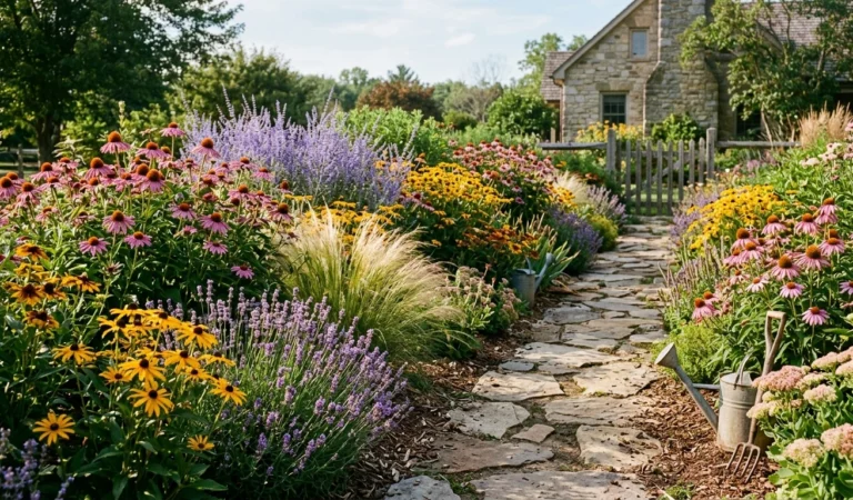 15 Flower Garden Ideas for Full Sun (Design Tips & Plant Pairings)