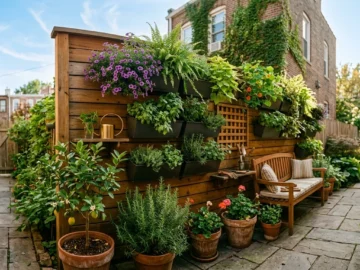 vertical garden ideas for small yards