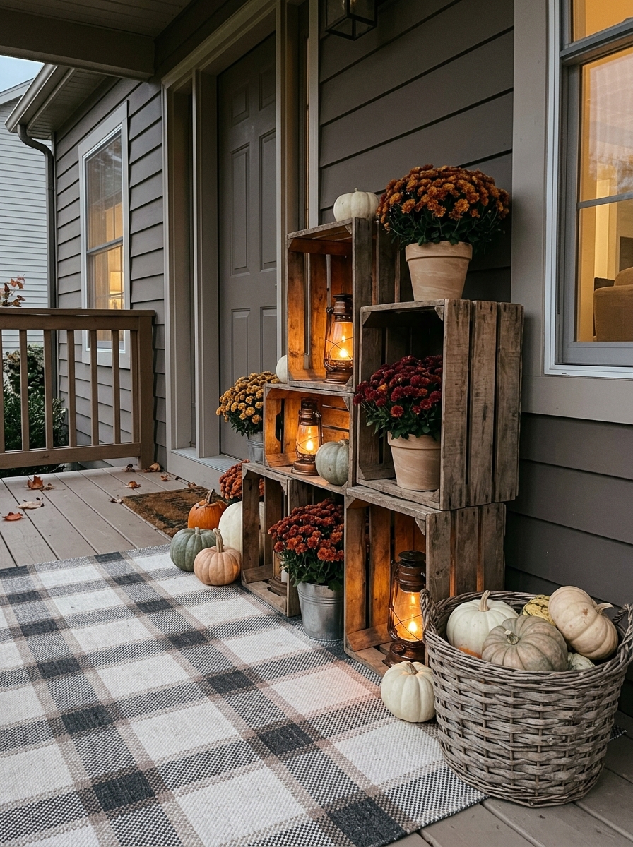 Rustic Crate Displays