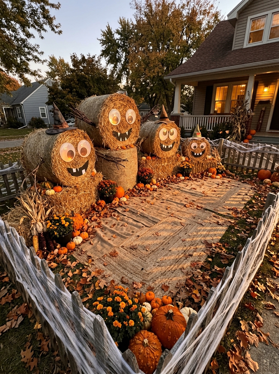 Hay Bale Monsters