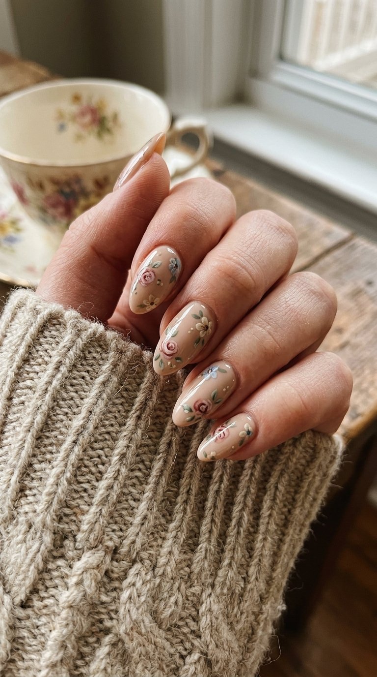 Vintage Floral Hues