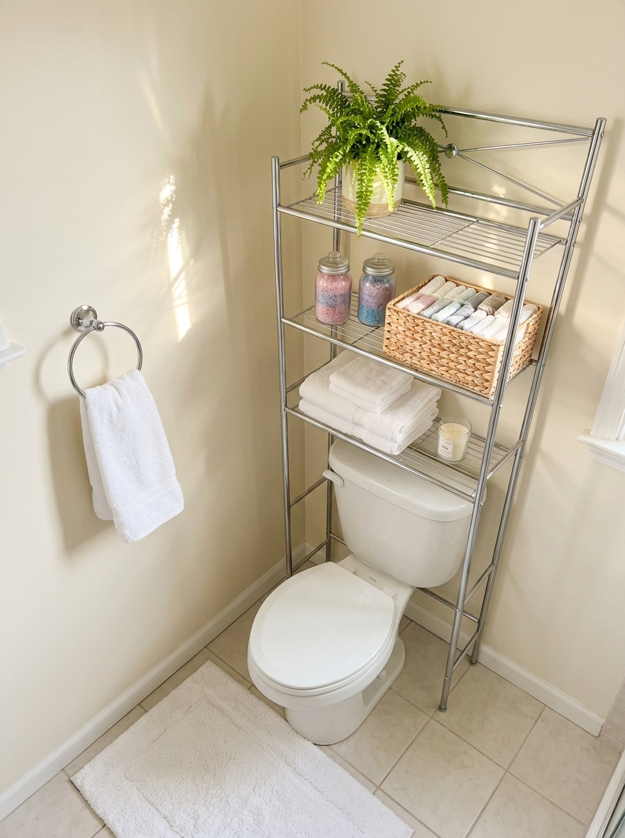 Over-the-Toilet Shelving Units