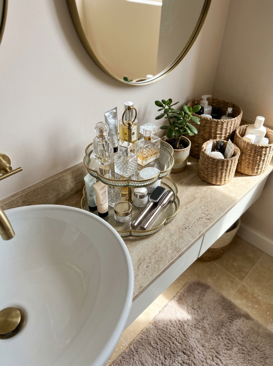 Multi-Tiered Trays for Countertops