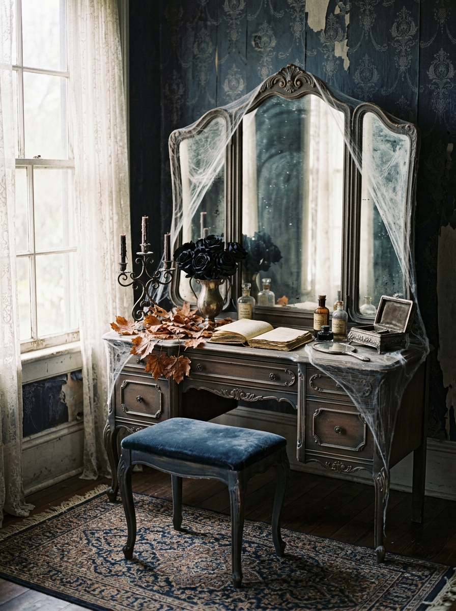 Vintage Vanity of Shadows