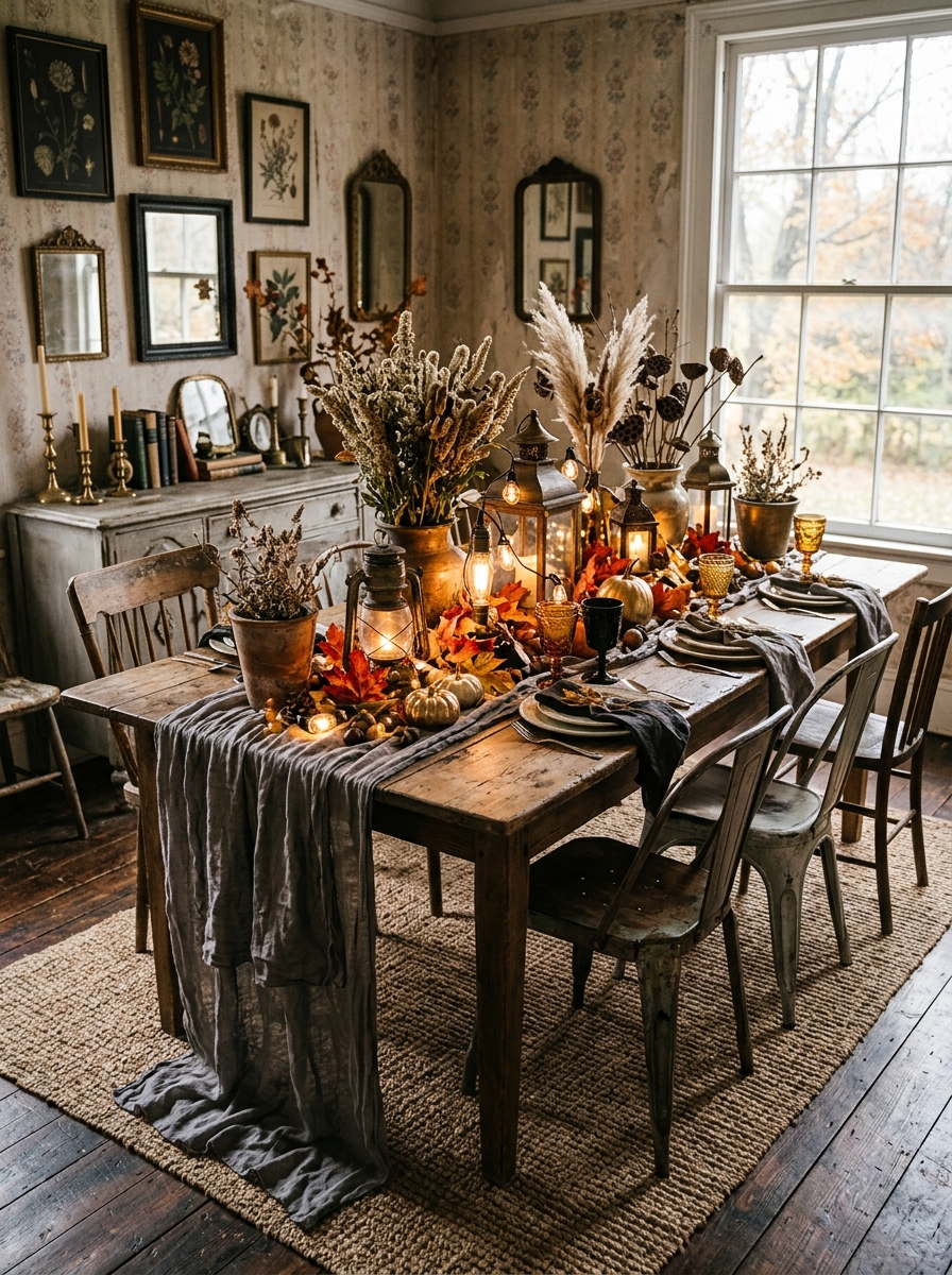 Charmed Autumn Dining Room