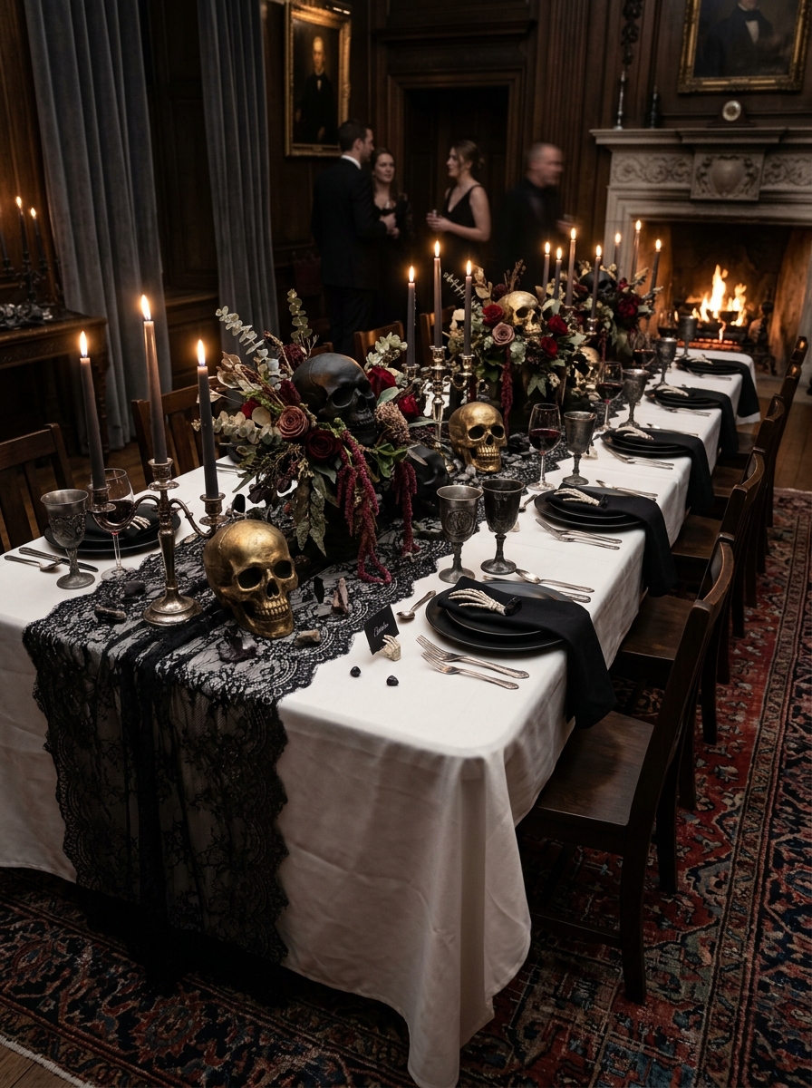 Skeleton Soiree Style