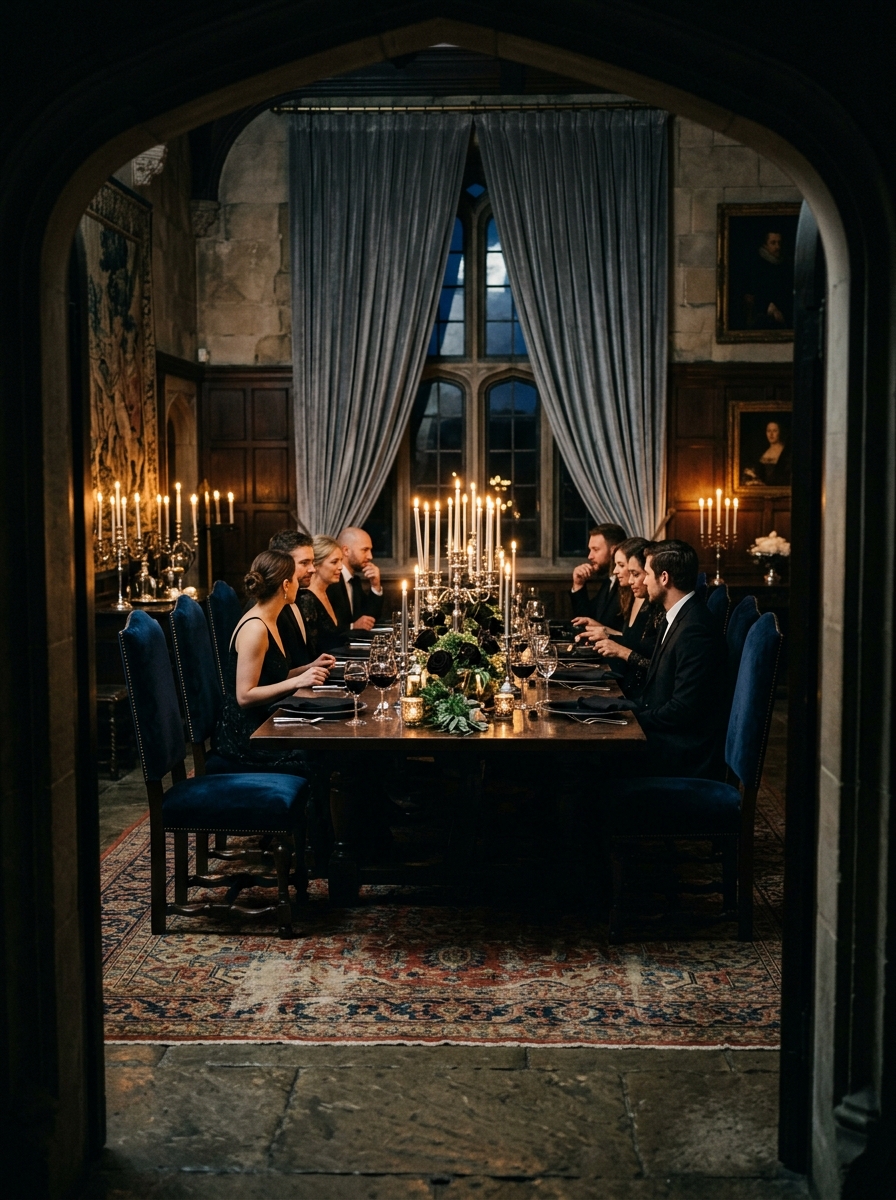 Eerie Candlelit Supper