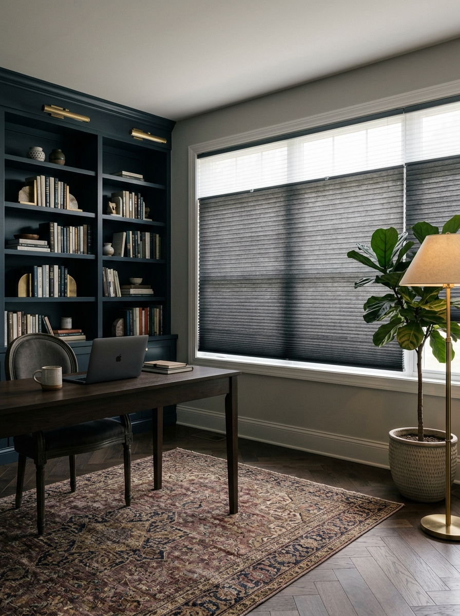 Cordless Honeycomb Shades for Energy Efficiency