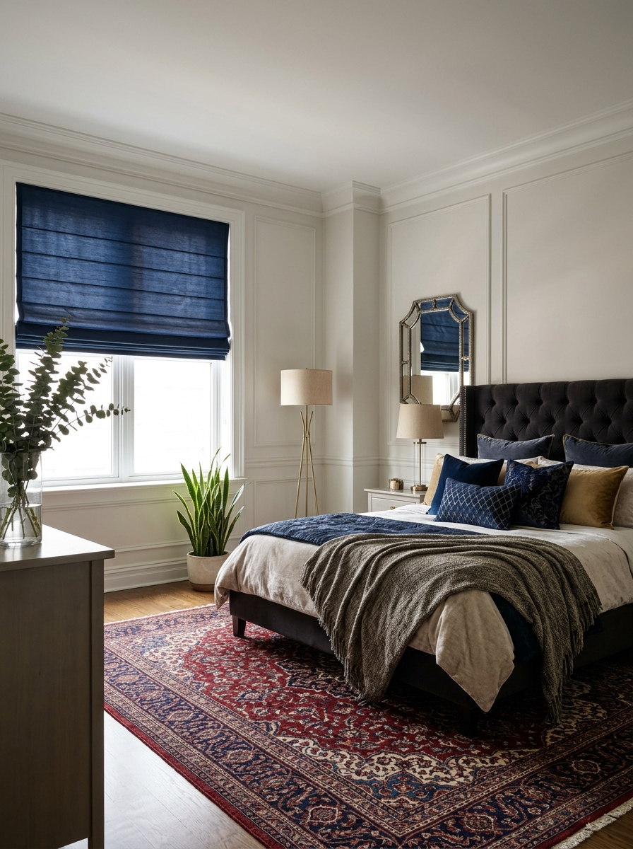 Silk Roman Shades for Prestige and Class