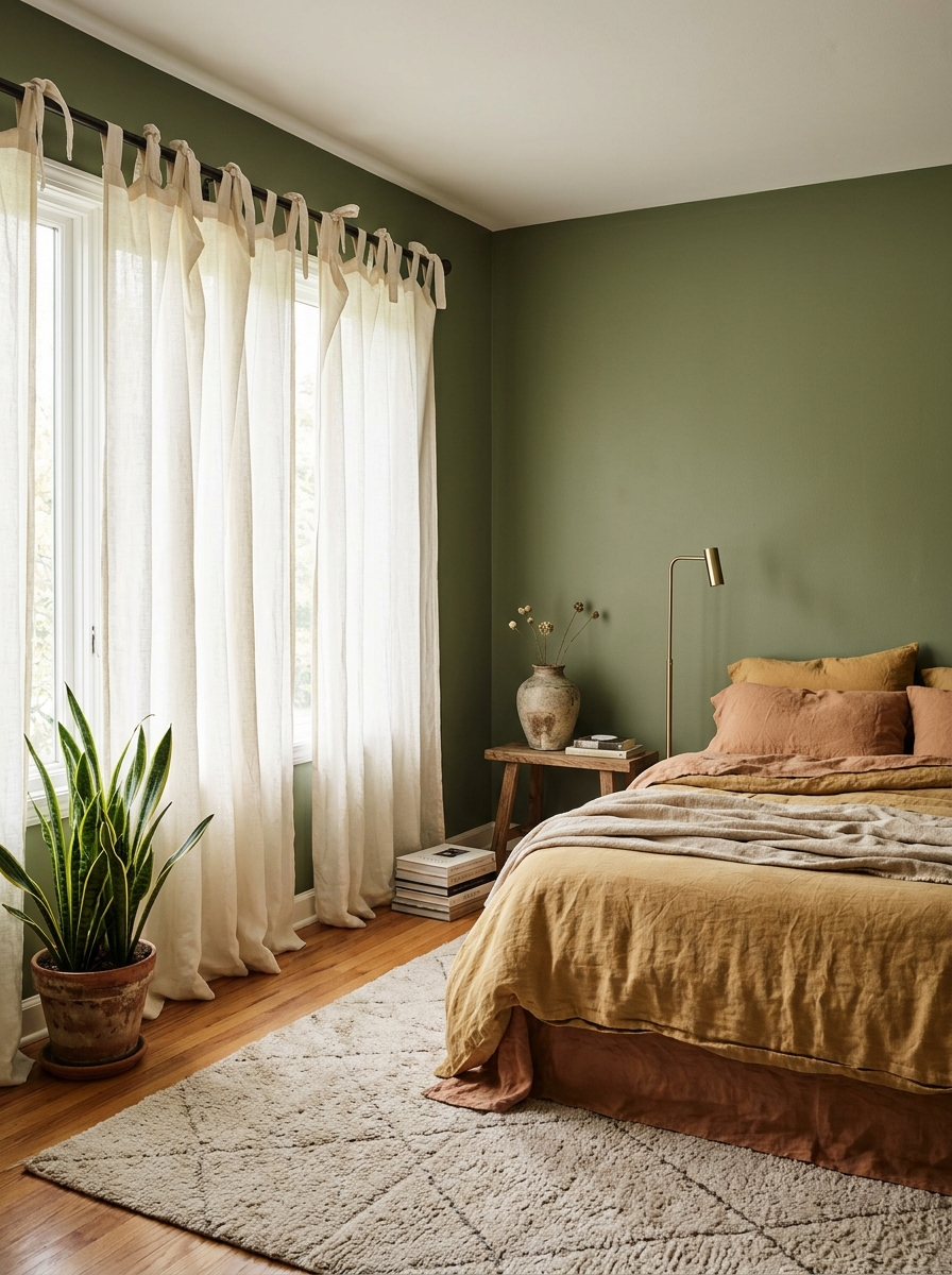 Tie-Top Curtains for Whimsical Delight