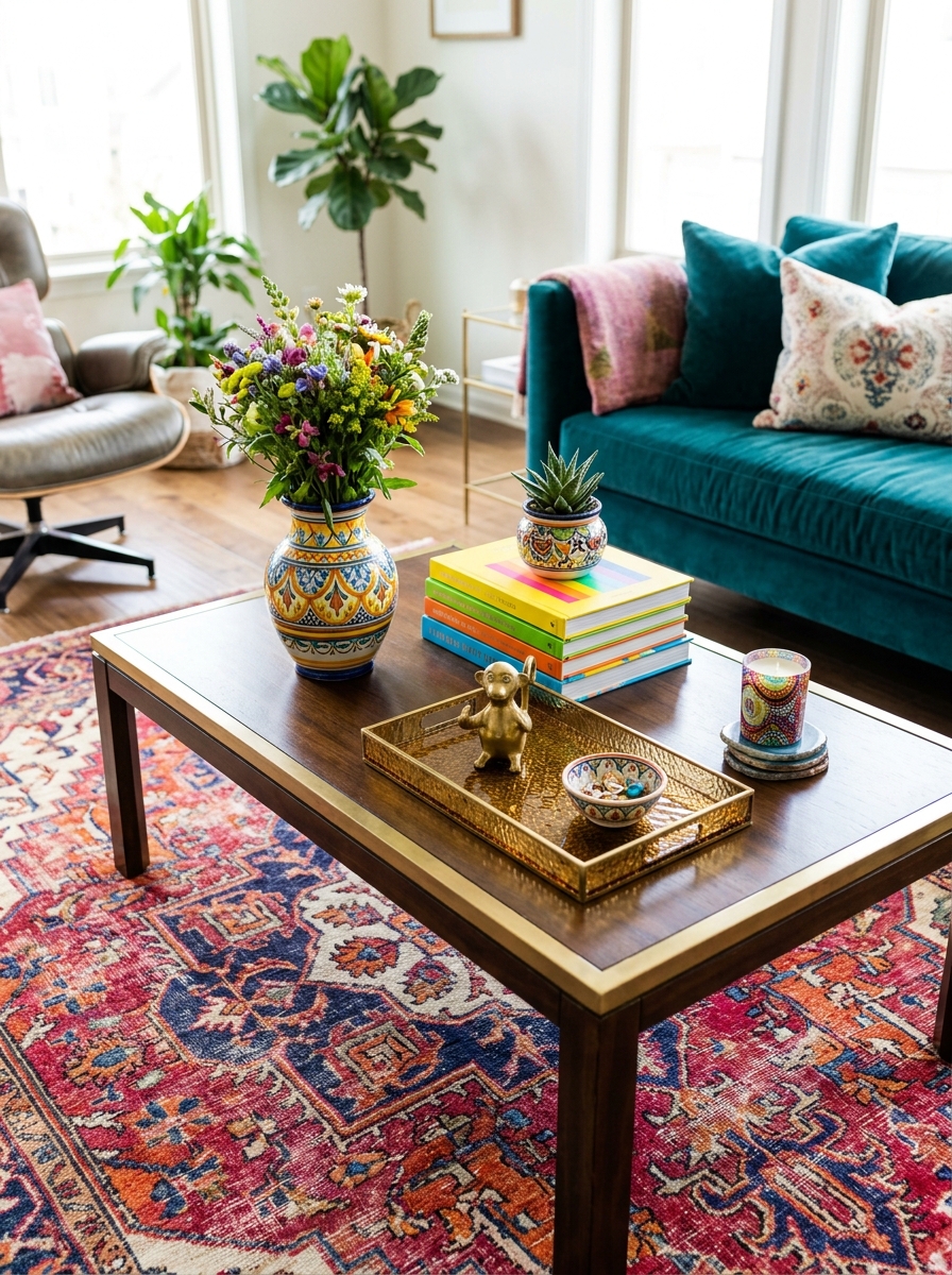 Pop of Color with Playful Pieces