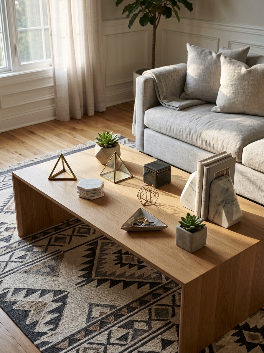 Geometric Balance with Structured Pieces