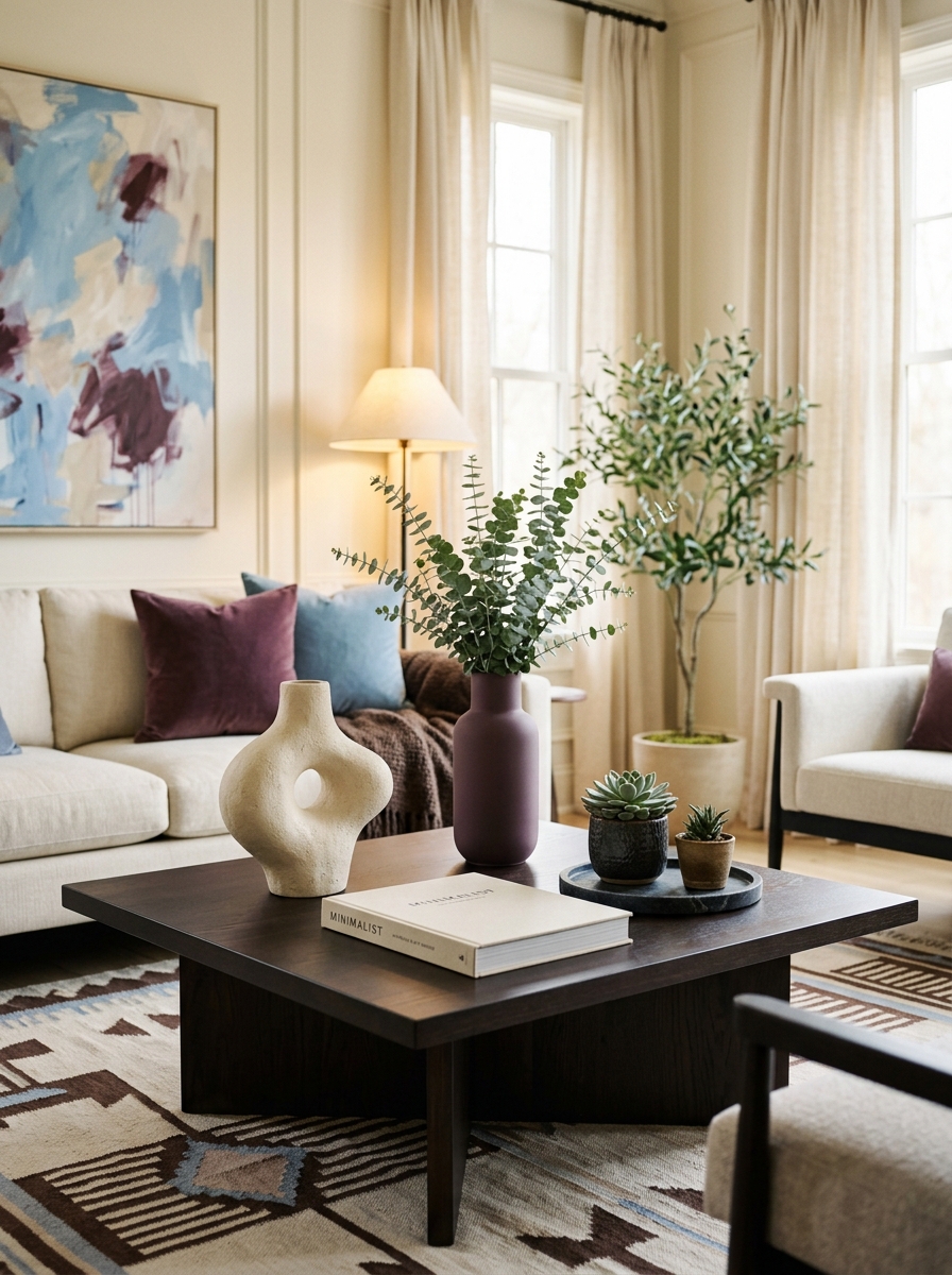 Sculptural Artistry with Minimalist Touches