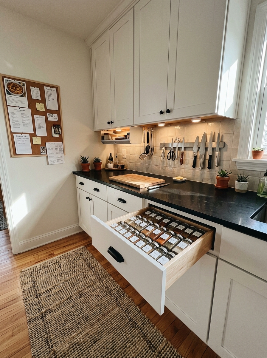 Under-Cabinet Storage Magic