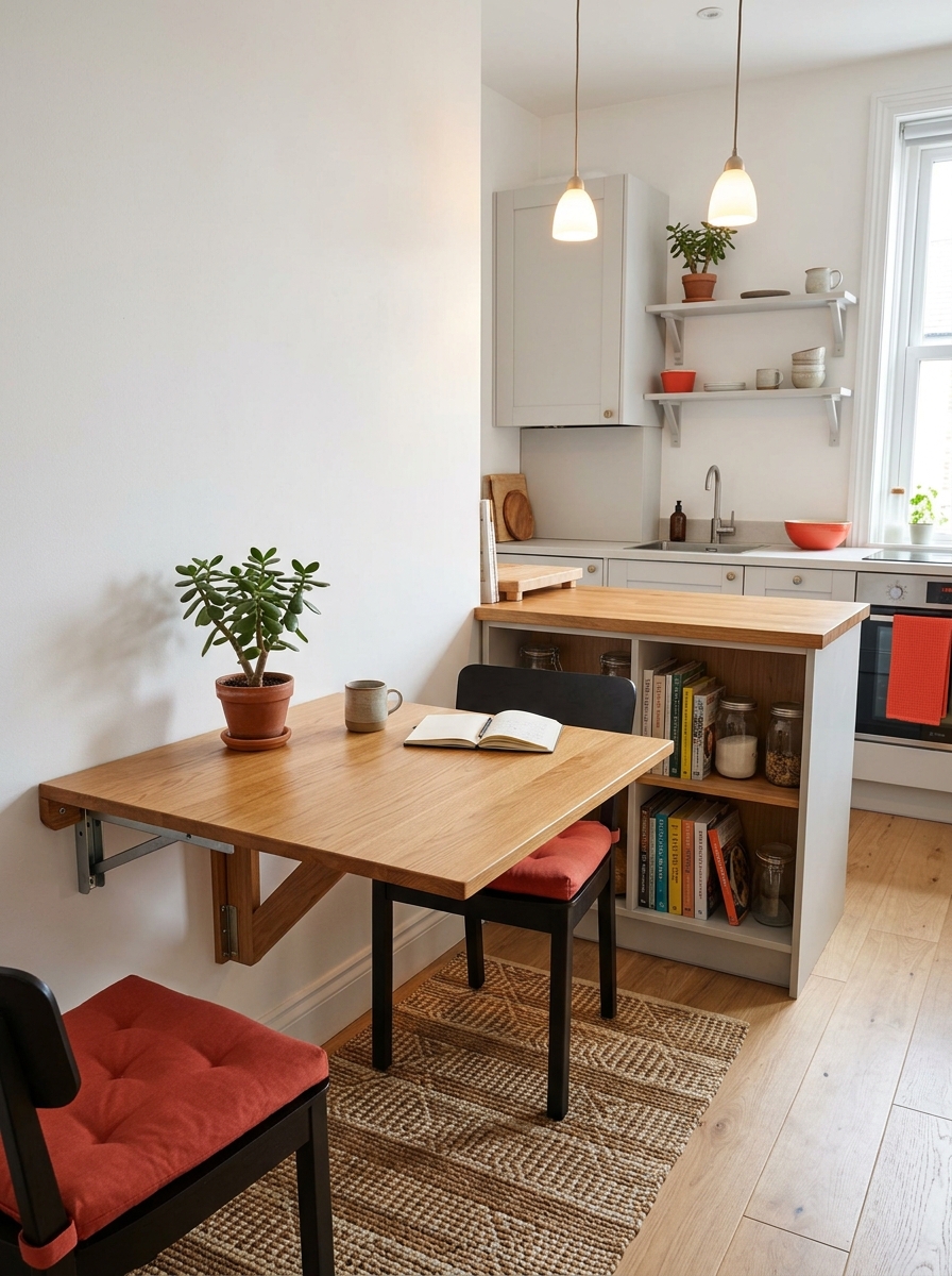 Fold-Down Tables