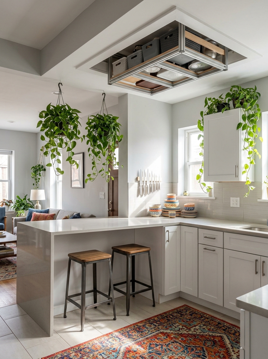 Recessed Ceiling Storage