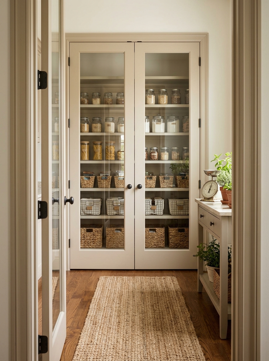 See-Through Pantry Doors
