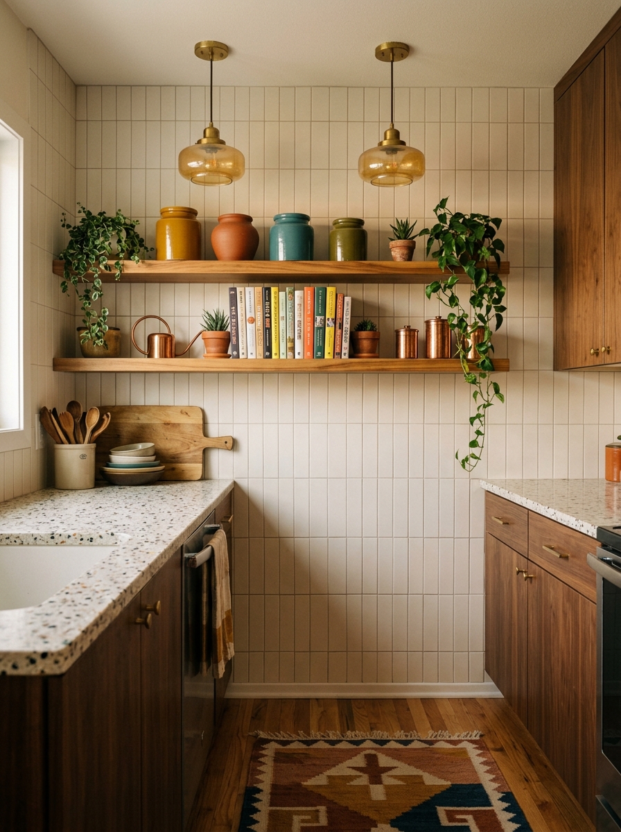 Clutter-Free Floating Shelves