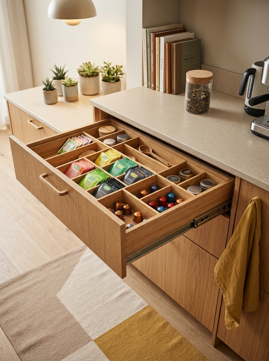Tea and Coffee Drawer