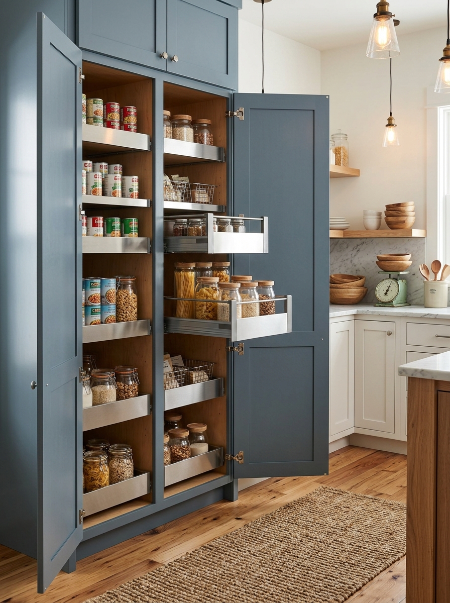 Pull-Out Pantry Drawers