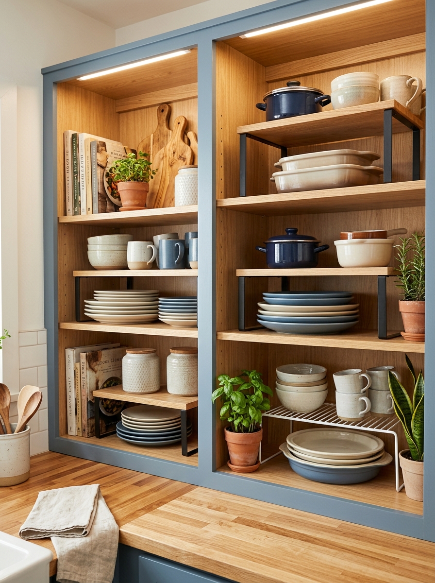 Shelf Extender Risers