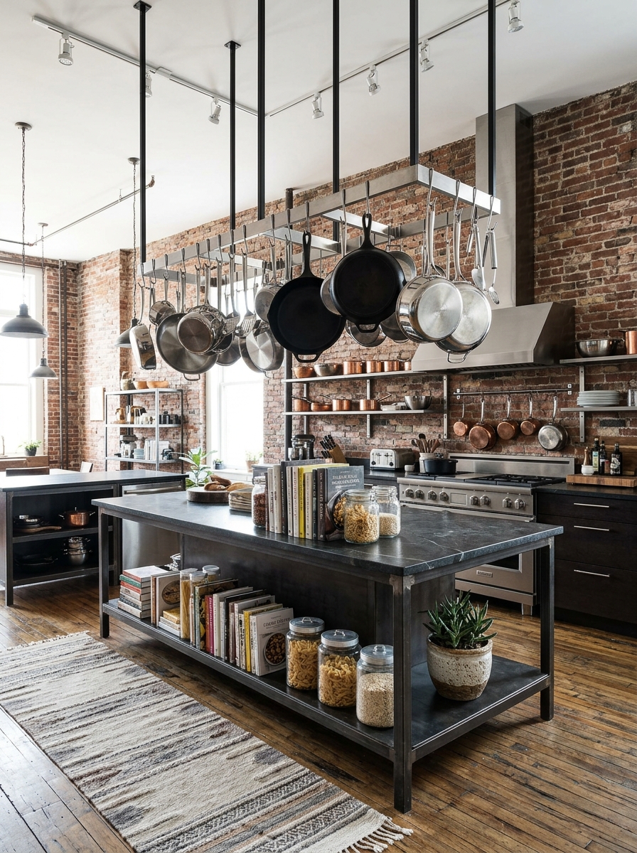 Overhead Pot Racks