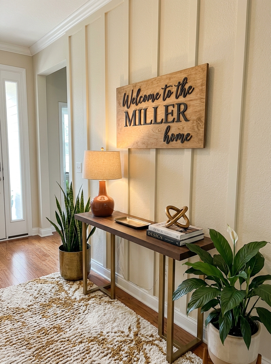 Personalized Welcome Signs