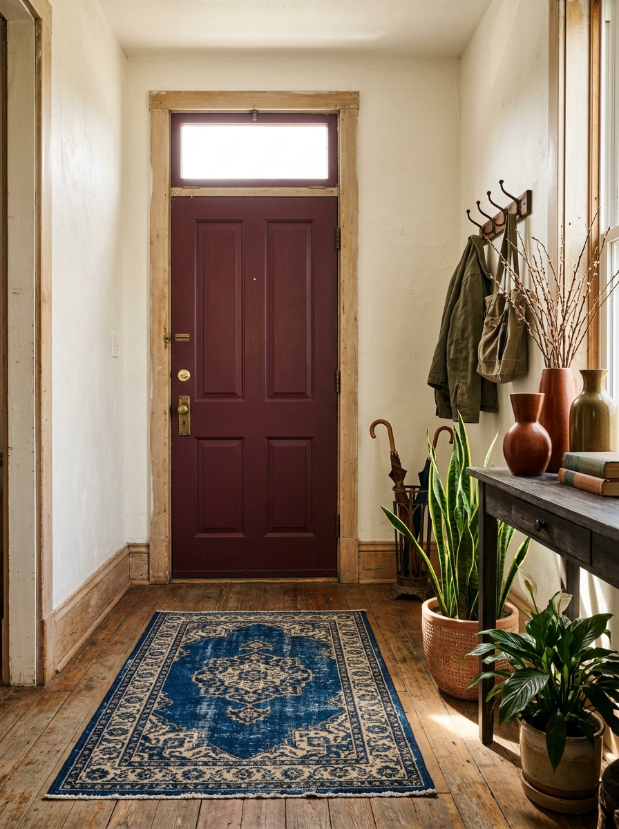 Accent with Bold Door Paint