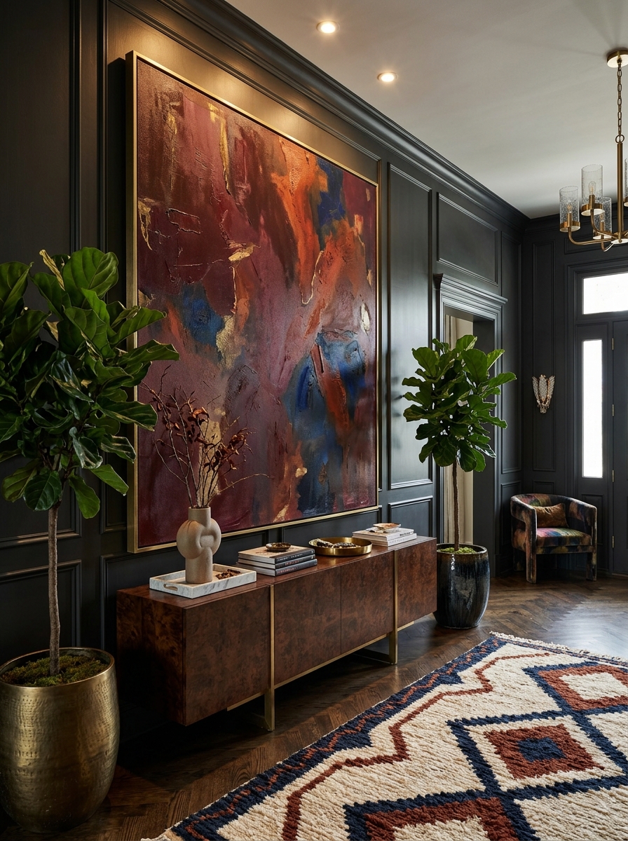 Go Bold with Oversized Art