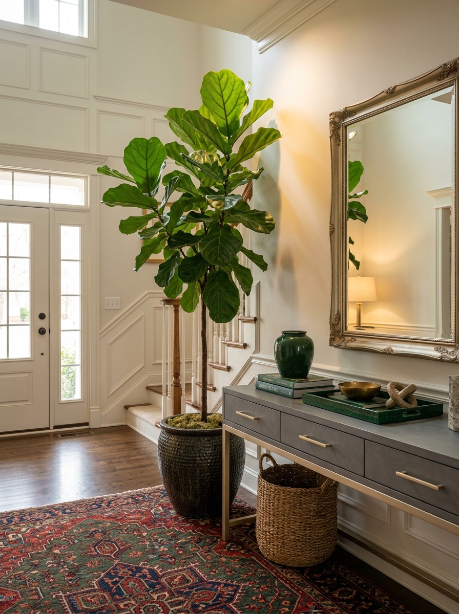 Go Green with a Statement Plant