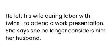 aita for leaving during my wifes labor