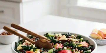 apple and kale salad