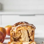 apple cinnamon swirl babka with cinnamon glaze