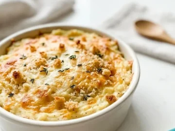 baked cheesy mashed potatoes