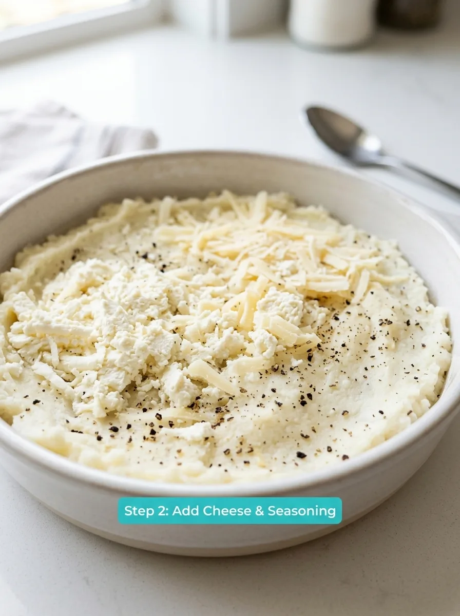 Baked Cheesy Mashed Potatoes for Ultimate Comfort Food