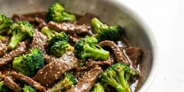 beef and broccoli recipe