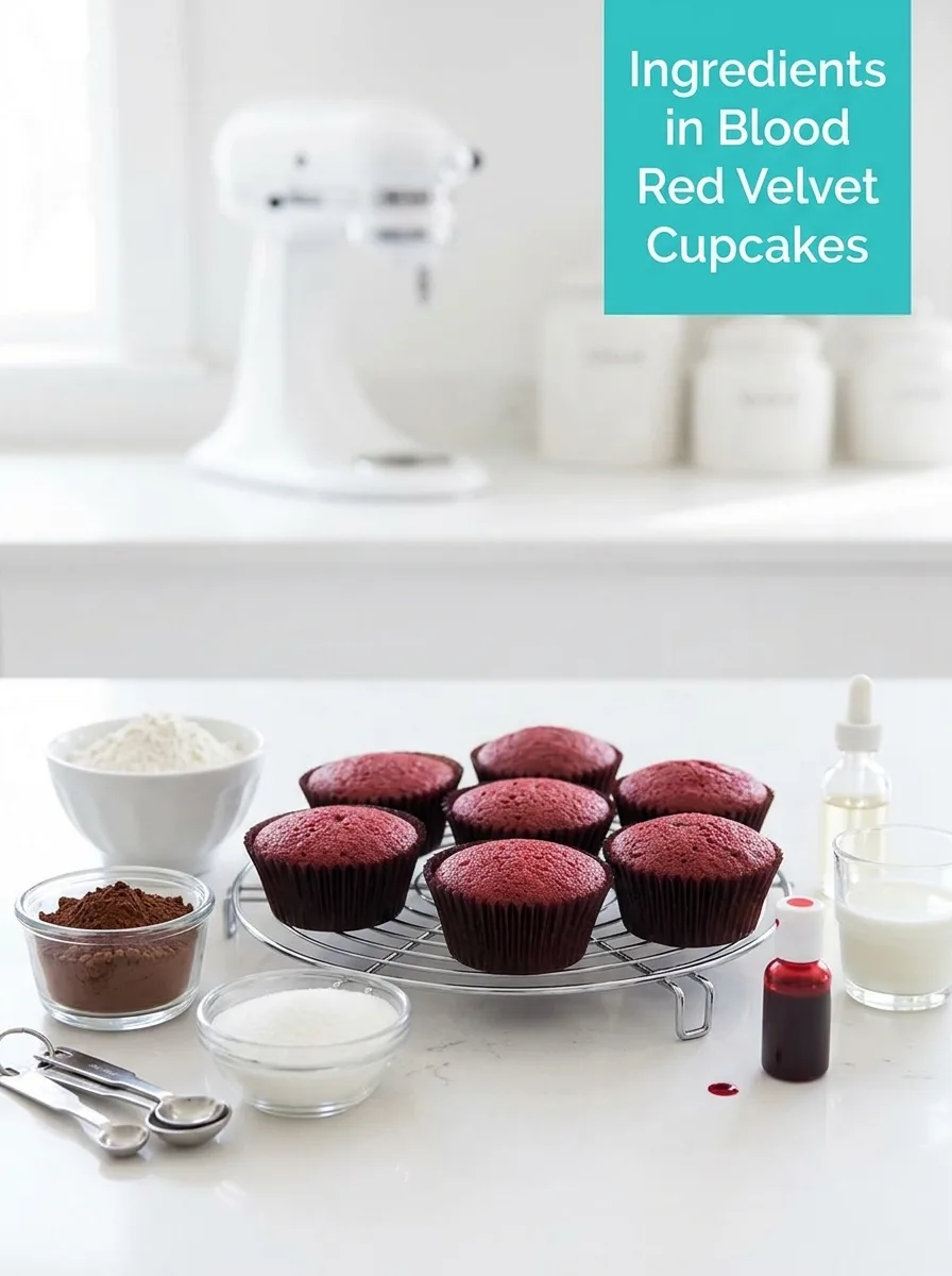 blood red velvet cupcakes - Blood Red Velvet Cupcakes: Enchanting & Delicious Treats