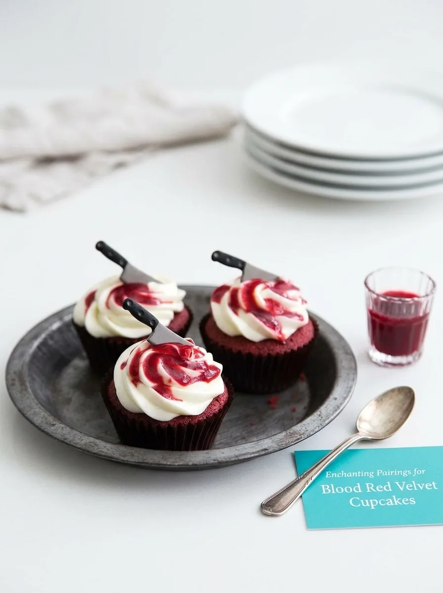 Blood Red Velvet Cupcakes: Enchanting & Delicious Treats
