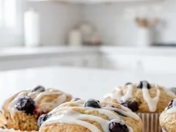 blueberry banana muffins