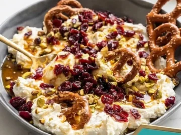 boursin cranberry honey dip