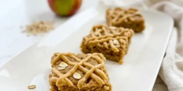 brown butter apple blondies