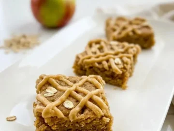 brown butter apple blondies