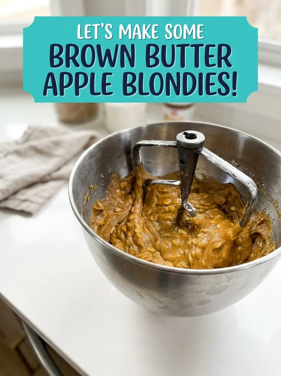 Brown Butter Apple Blondies: Autumn's Sweet Delight
