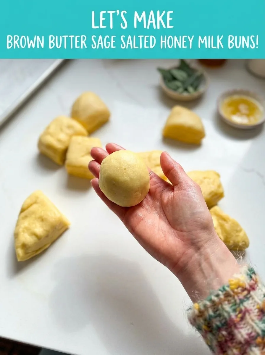 brown butter sage salted - Brown Butter Sage Salted Honey Milk Buns Recipe