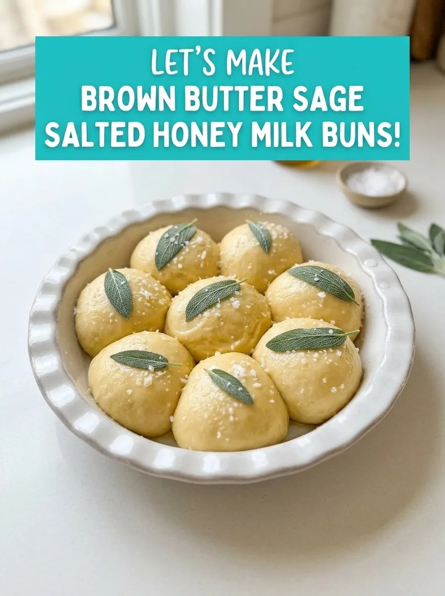 Brown Butter Sage Salted Honey Milk Buns Recipe